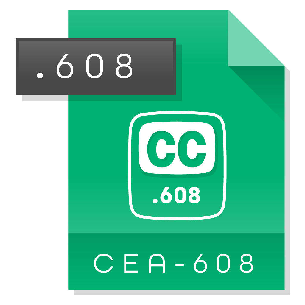 File Icon: CEA-608 Decode